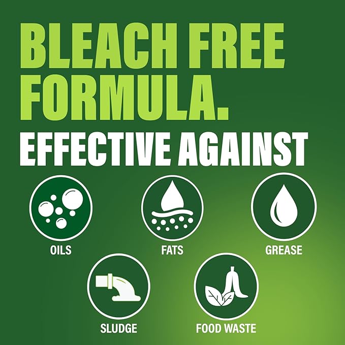 Green Gobbler ENZYMES – Fights odors, breaks down grease 🗑️
