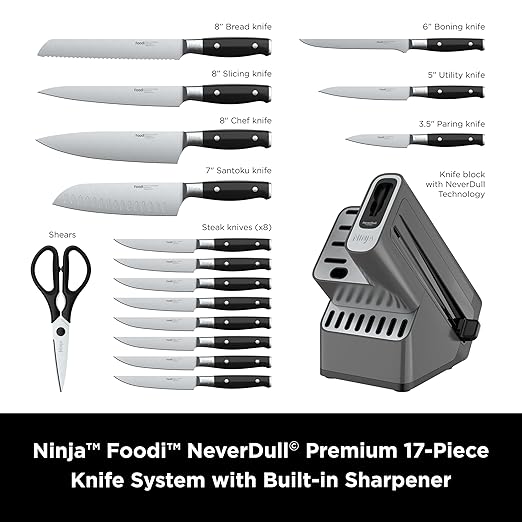 17pc Knife Set