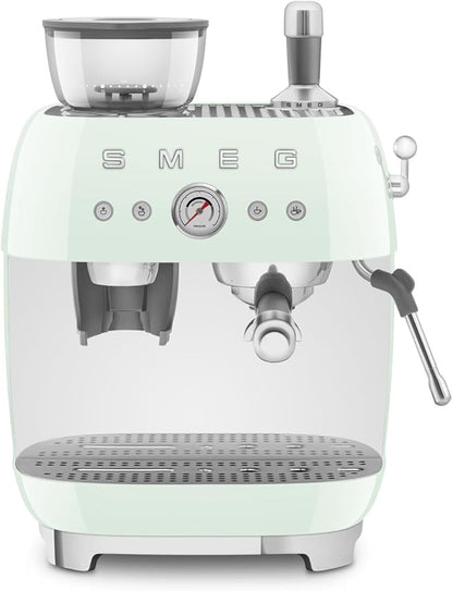Smeg EGF03: Semi-Automatic Espresso Machine with Grinder
