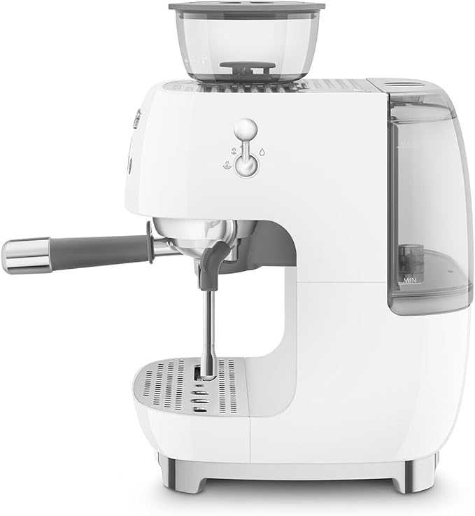 Smeg EGF03: Semi-Automatic Espresso Machine with Grinder