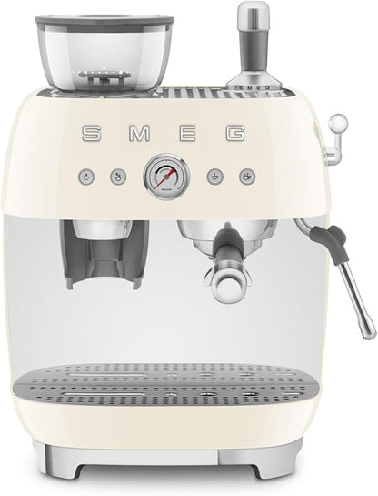 Smeg EGF03: Semi-Automatic Espresso Machine with Grinder
