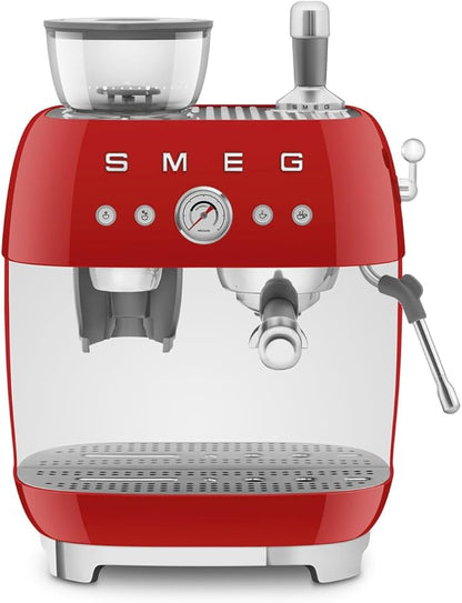 Smeg EGF03: Semi-Automatic Espresso Machine with Grinder