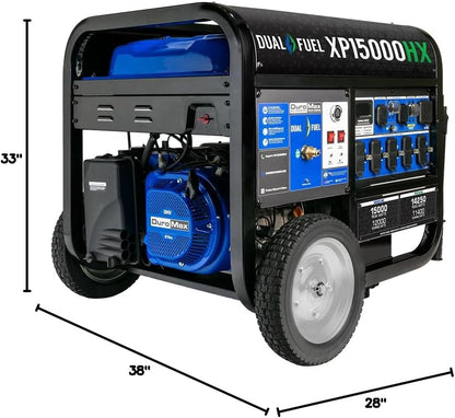 DuroMax XP15000HXT Dual-Fuel Generator