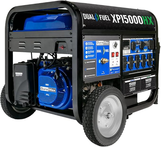 DuroMax XP15000HXT Dual-Fuel Generator
