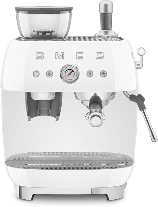 Smeg EGF03: Semi-Automatic Espresso Machine with Grinder