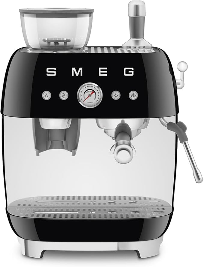 Smeg EGF03: Semi-Automatic Espresso Machine with Grinder