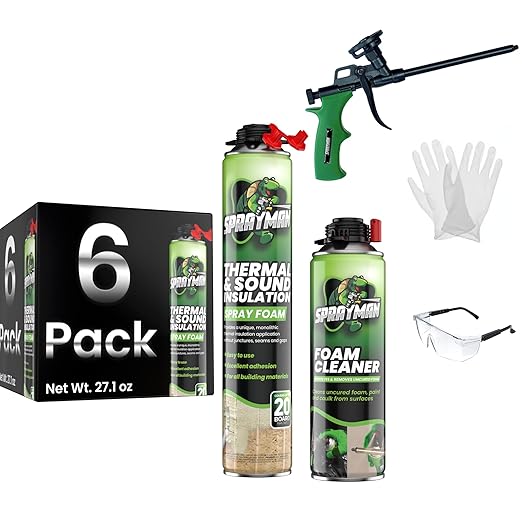 Polyurethane Insulation Spray Foam Set