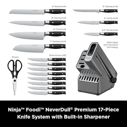 17pc Knife Set