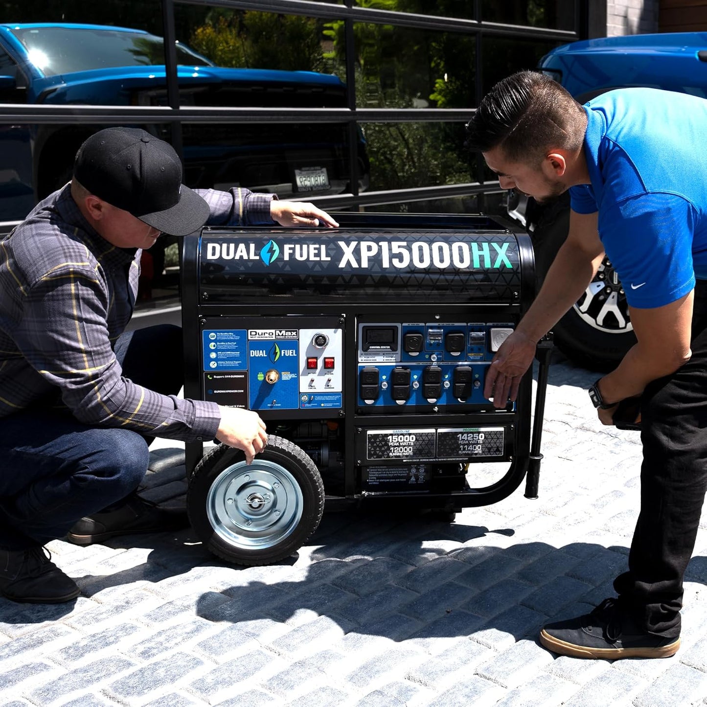 DuroMax XP15000HXT Dual-Fuel Generator