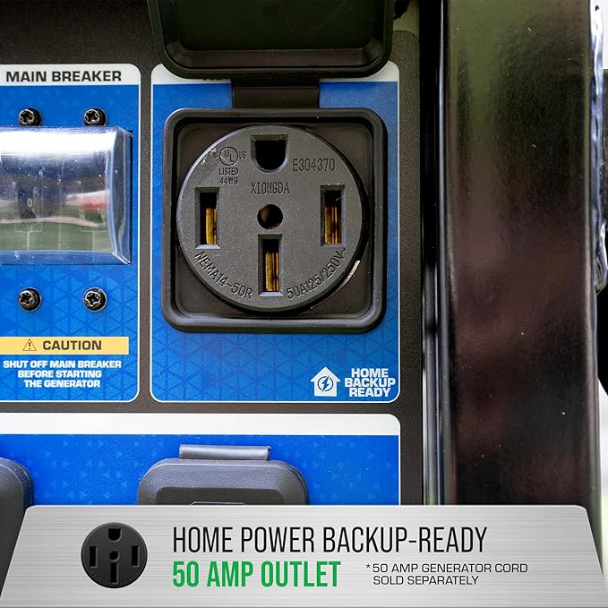 DuroMax XP15000HXT Dual-Fuel Generator