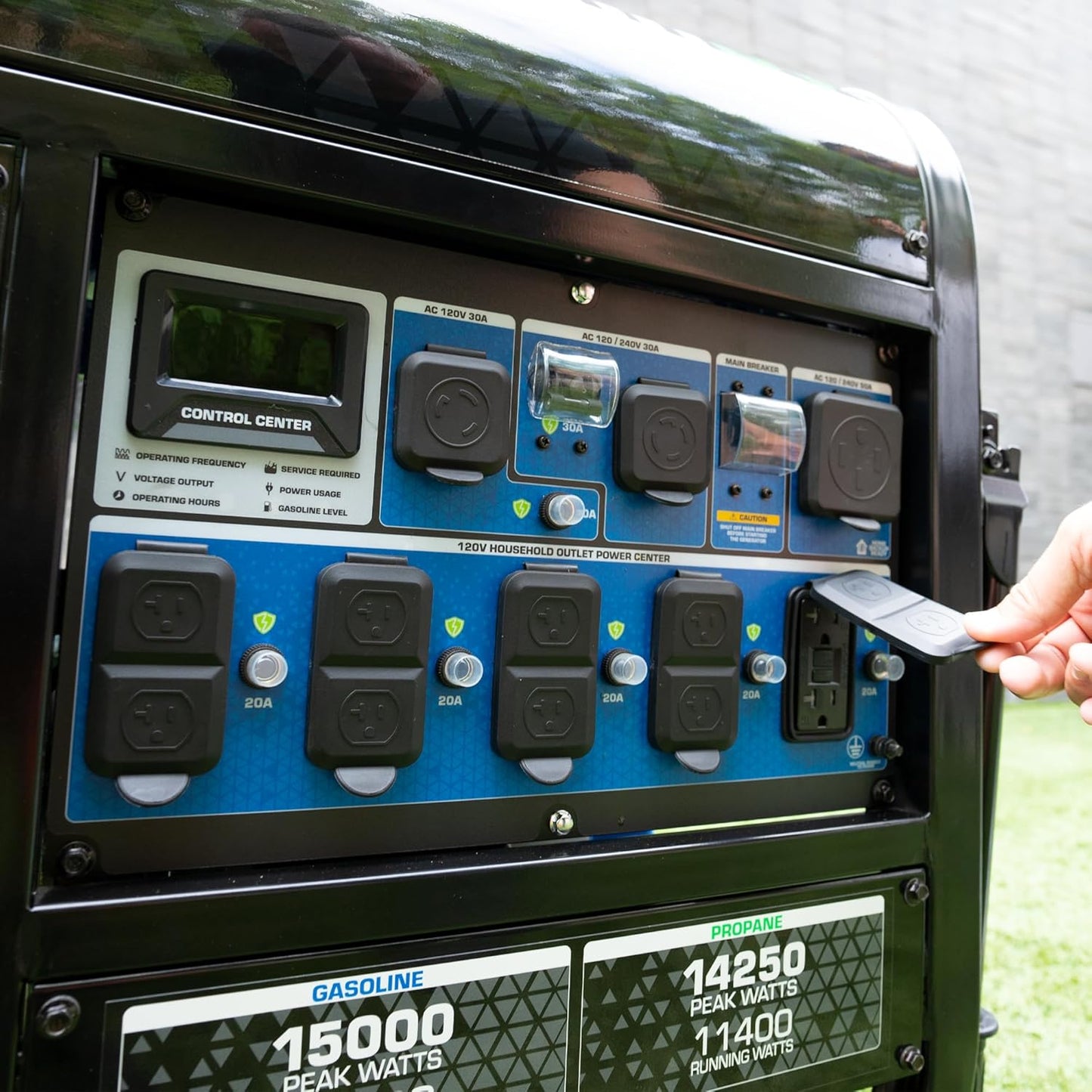 DuroMax XP15000HXT Dual-Fuel Generator